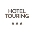 Logo dell'Hotel Touring con tre stelle.